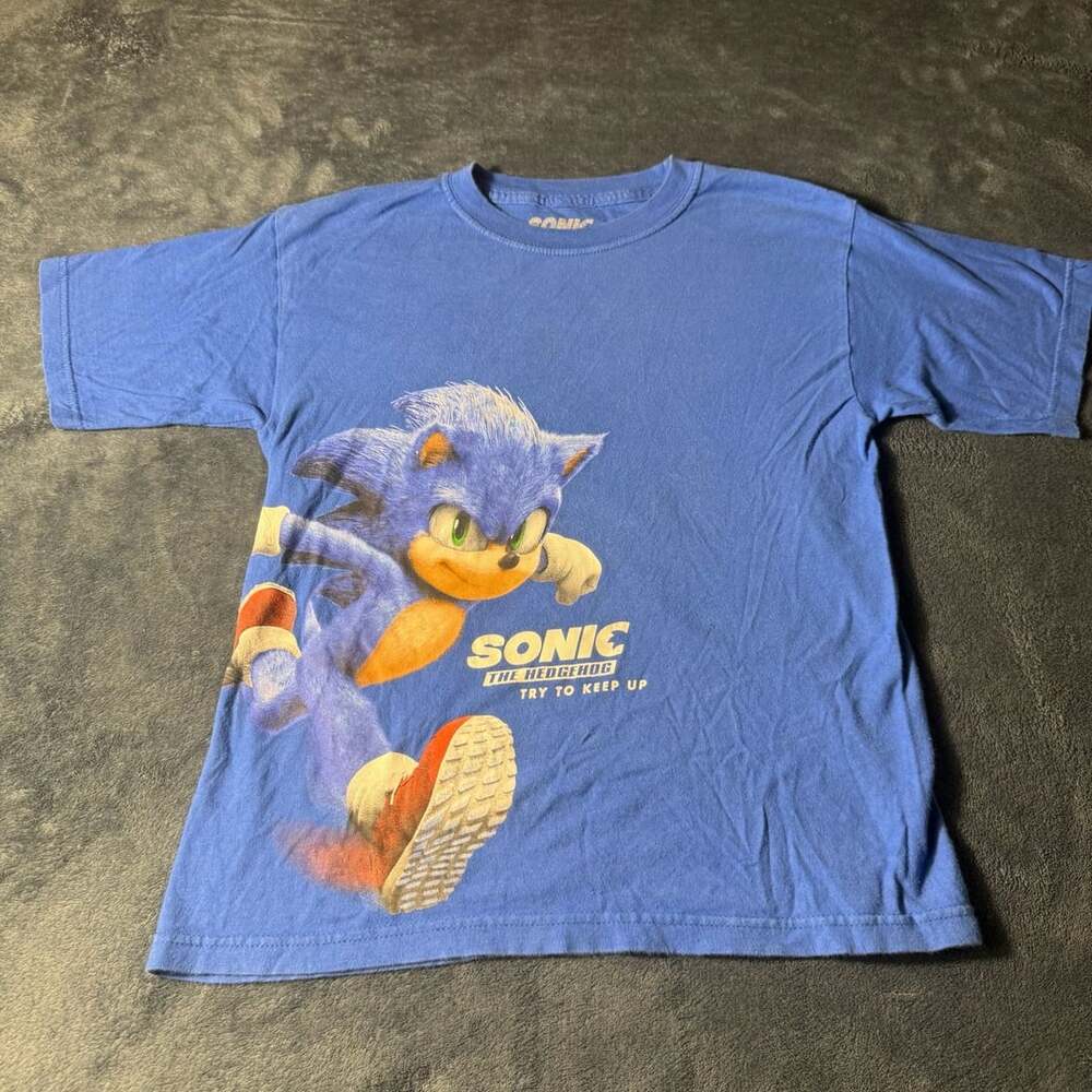 Sonic The Hedgehog Try To Keep Up Size M (8)
